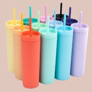 Strata Pastel 22oz Skinny Tumblers